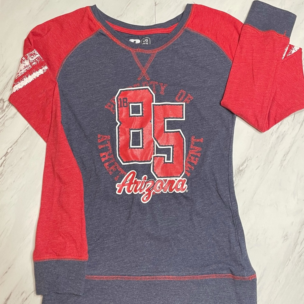 Girls UofA long sleeve shirt